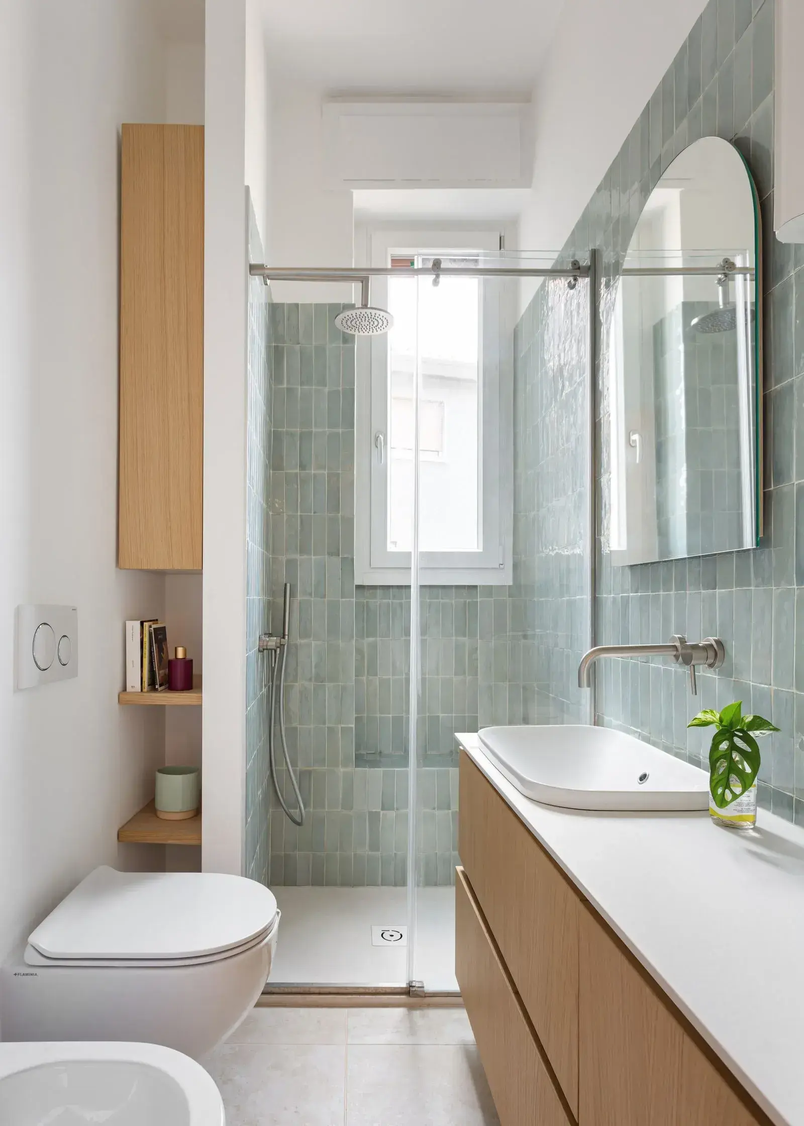 Salle de Bain en Verre Trempé sur Mesure